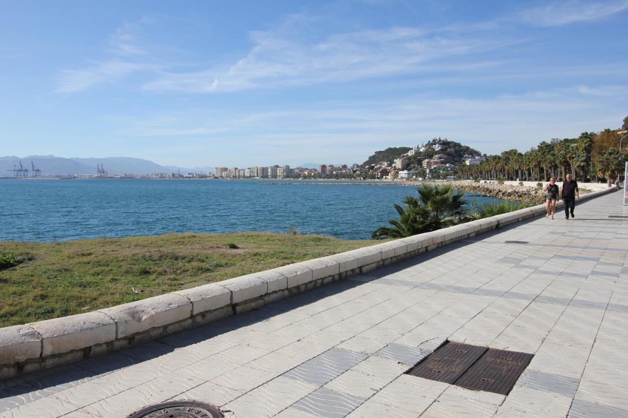 Apartamento Frente Al Mar Малага Экстерьер фото